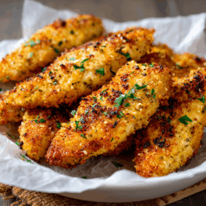 Served air fryer chicken tenders no breading