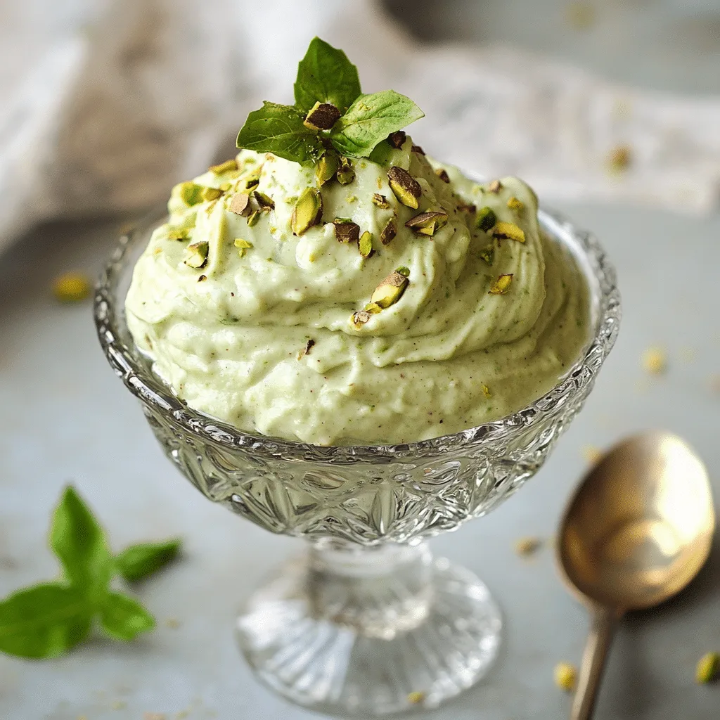 Homemade pistachio cream in a jar with spoon and shelled pistachios