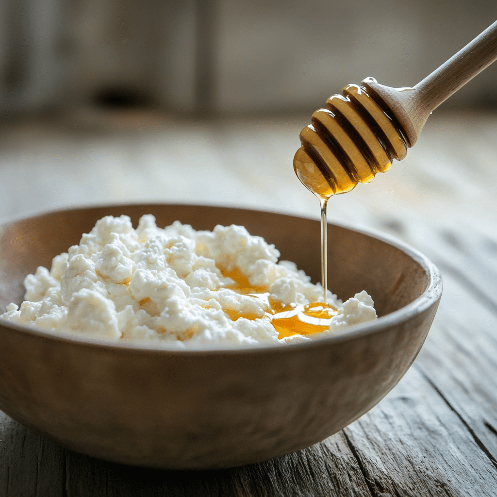 cottage cheese and honey recipe