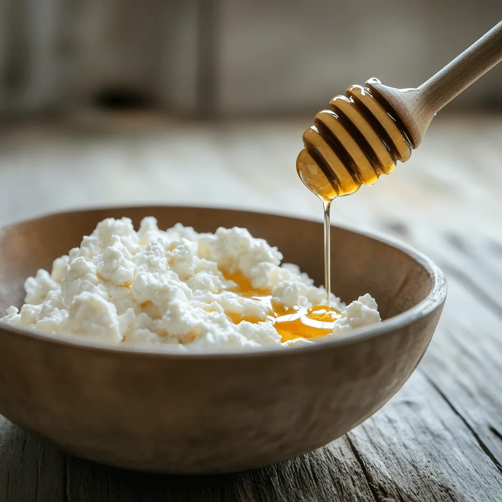 cottage cheese and honey recipe