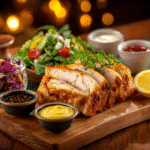 chicken bread recipe serving idea