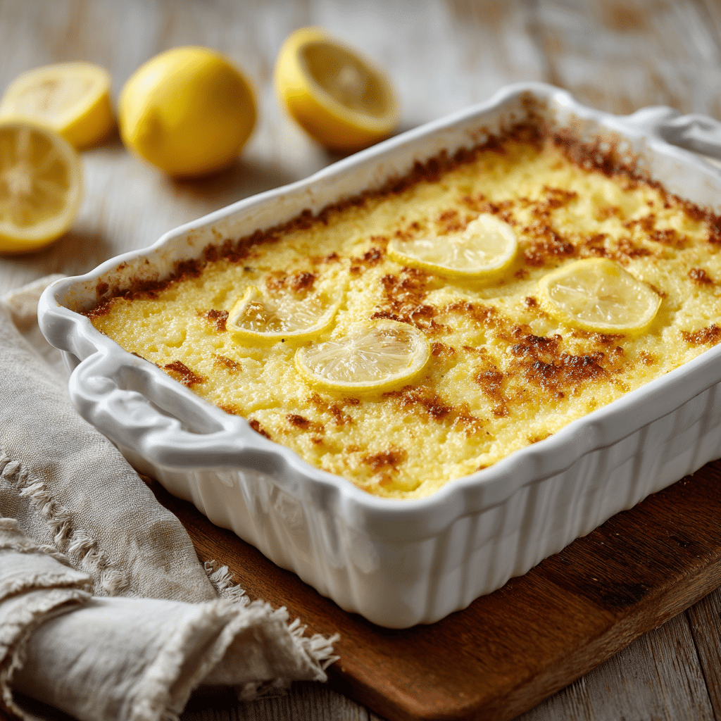 lemon cream cheese dump cake with whipped cream