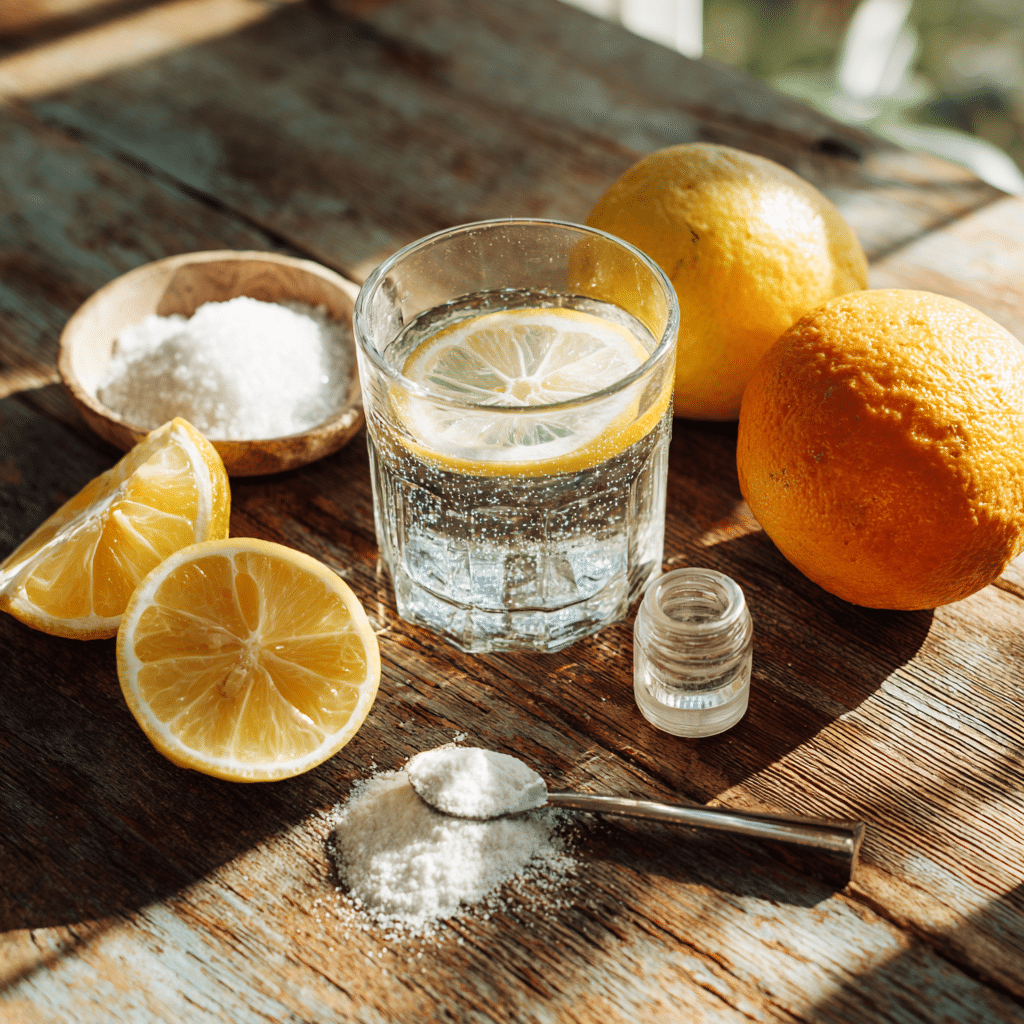 Cortisol Cocktail with Ingredients