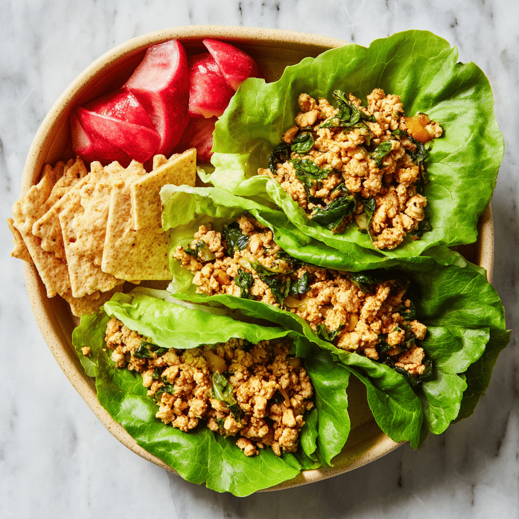 Turkey wraps packed in lunch container