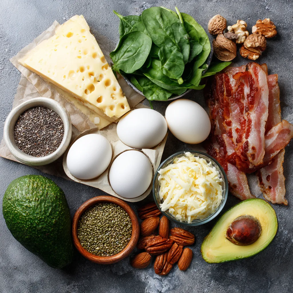 Keto breakfast ingredients for beginners