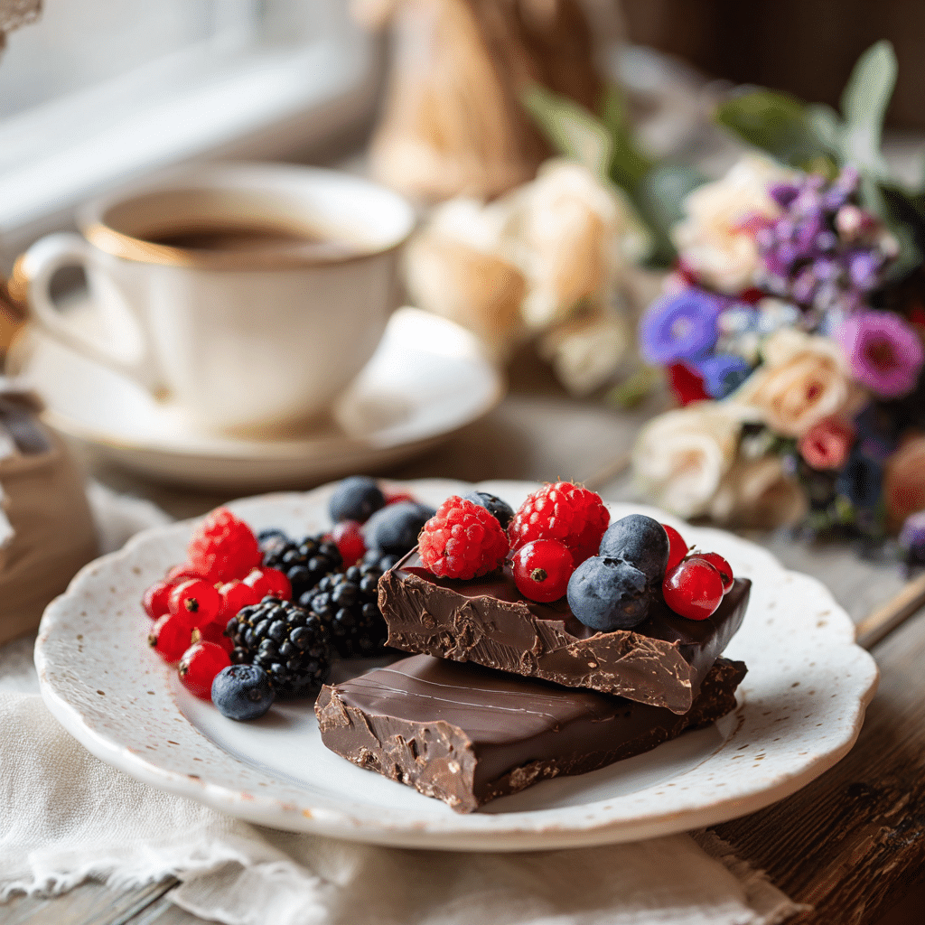 served low-carb desserts