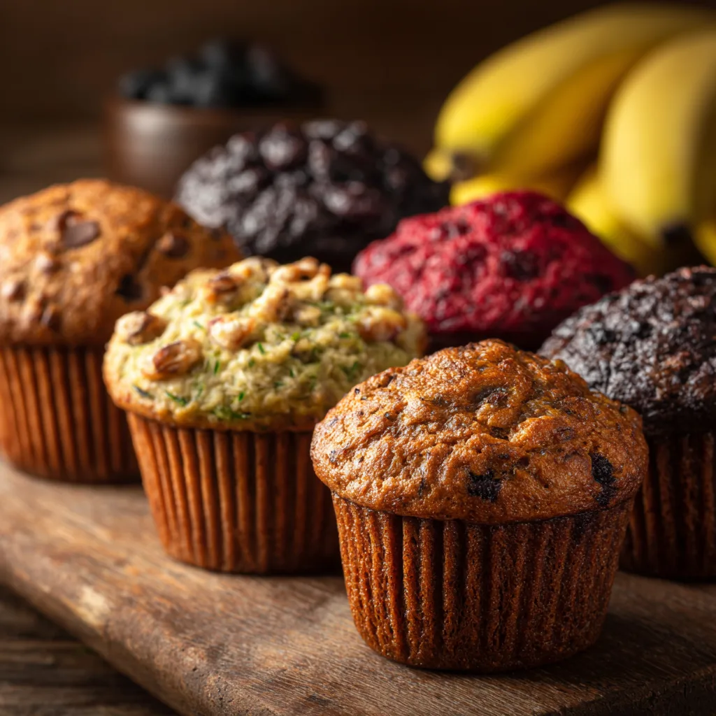 Healthy Muffin Recipes Assortment