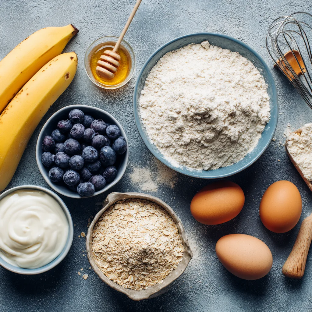 Healthy Muffin Ingredients