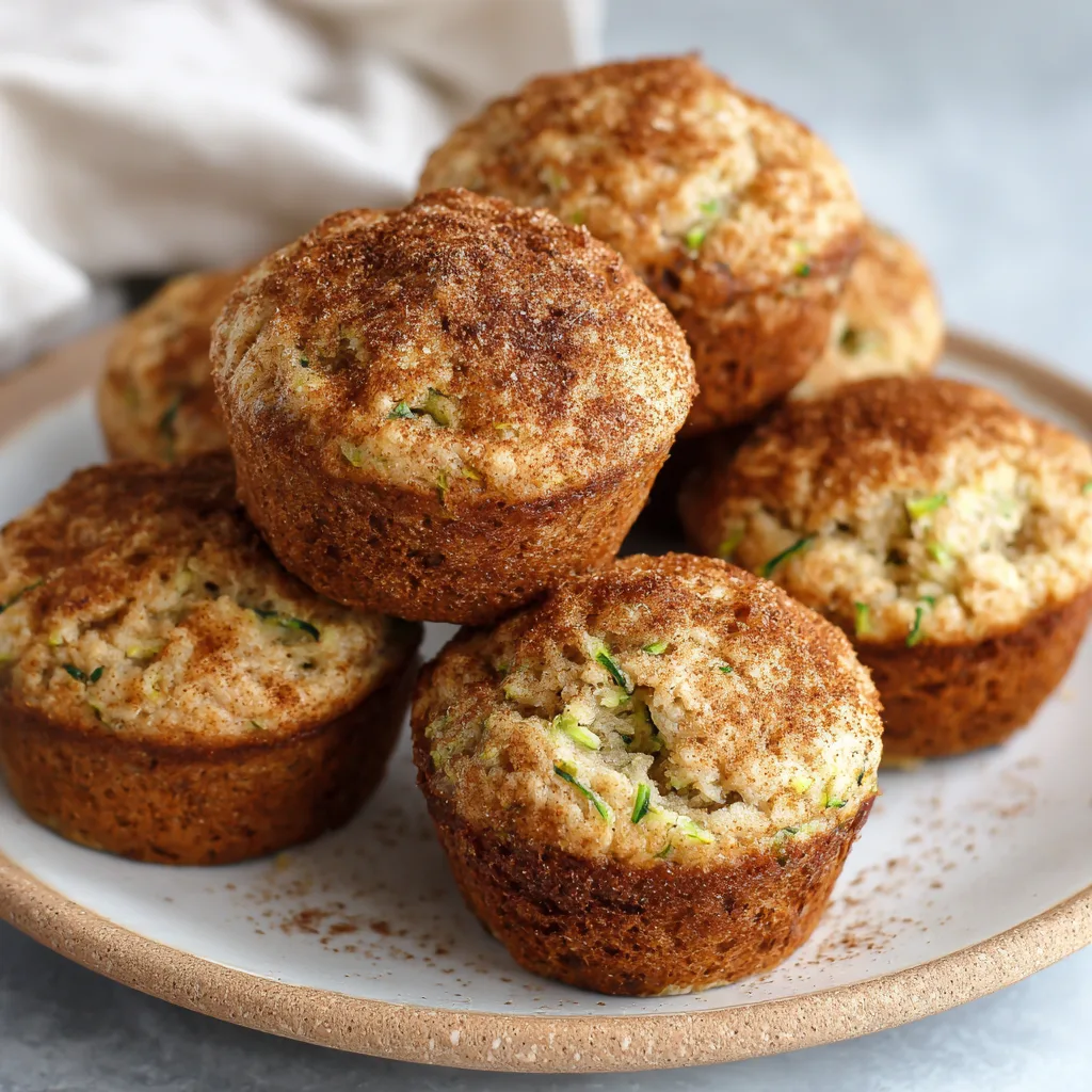 Easy Zucchini Bread Muffins – Moist, Fluffy & Quick