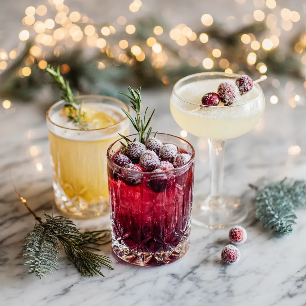 Top 10 holiday cocktails with festive garnishes