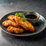 Fried chicken breast recipe with golden crust