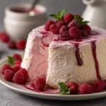 Dreamy Raspberry Angel Food Cake