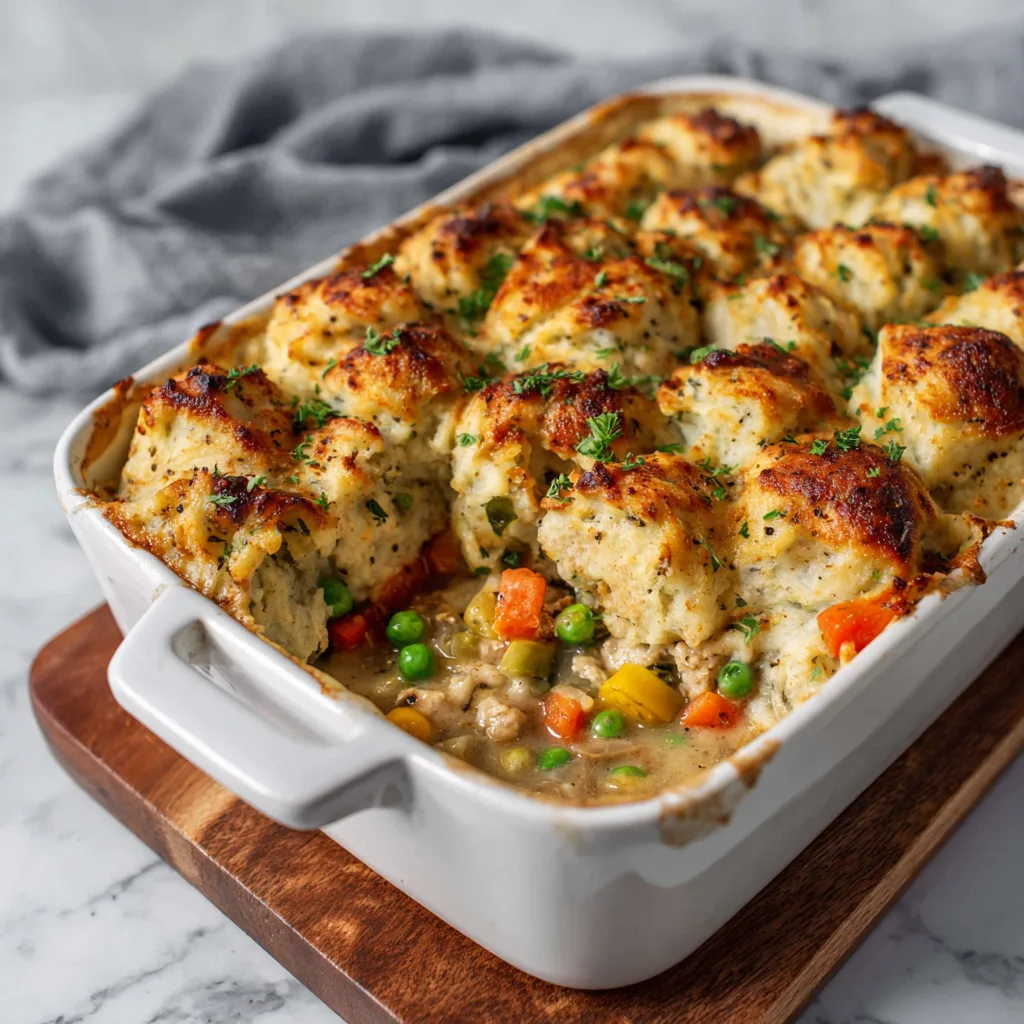 Easy Ground Chicken Shepherd’s Pie