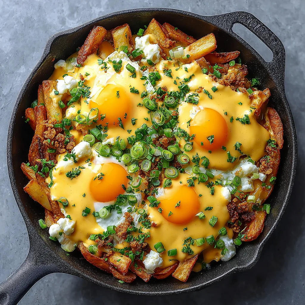 Loaded Breakfast Poutine with Hollandaise – Ultimate Lazy Dinner & Supper Idea