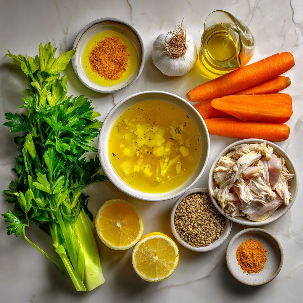 Immune-Boosting Turmeric Chicken Soup | Anti-Inflammatory Clean Eating Recipe