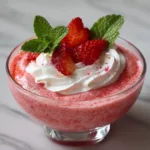 Easy No-Bake Classic Fresh Strawberry Mousse – Light & Fluffy Strawberry Dessert Recipe
