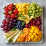 Beautiful Fruit Platter Ideas (Easy Party Food & Healthy Snack Board)
