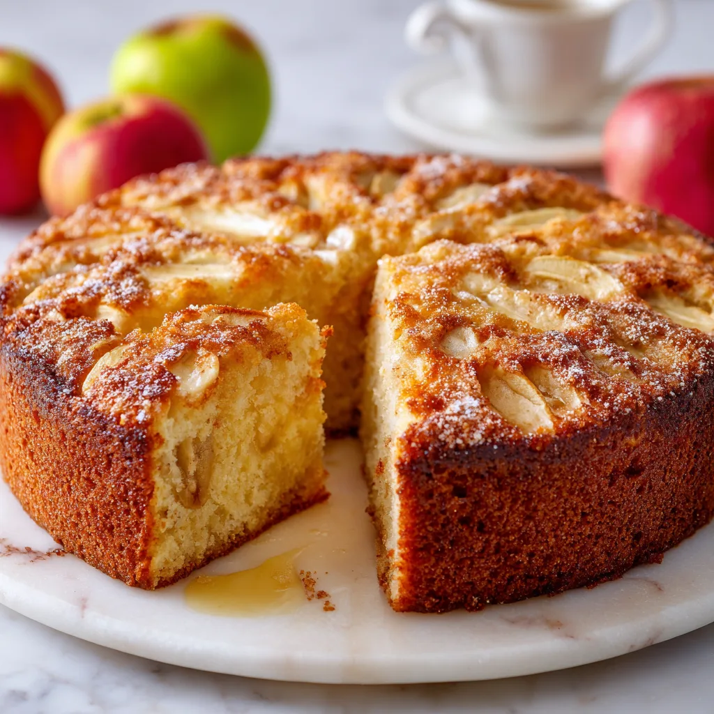 Traditional Irish Apple Cake – Authentic Old-Fashioned Dessert Recipe