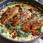 Creamy Keto Tuscan Chicken – Easy Low Carb Healthy Dinner Recipe