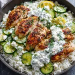 Chicken Tzatziki with Rice