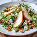 Roquefort Pear Salad with Blue Cheese