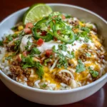 Crockpot Taco Rice Casserole – Easy Healthy Dinner Recipe for Busy Families