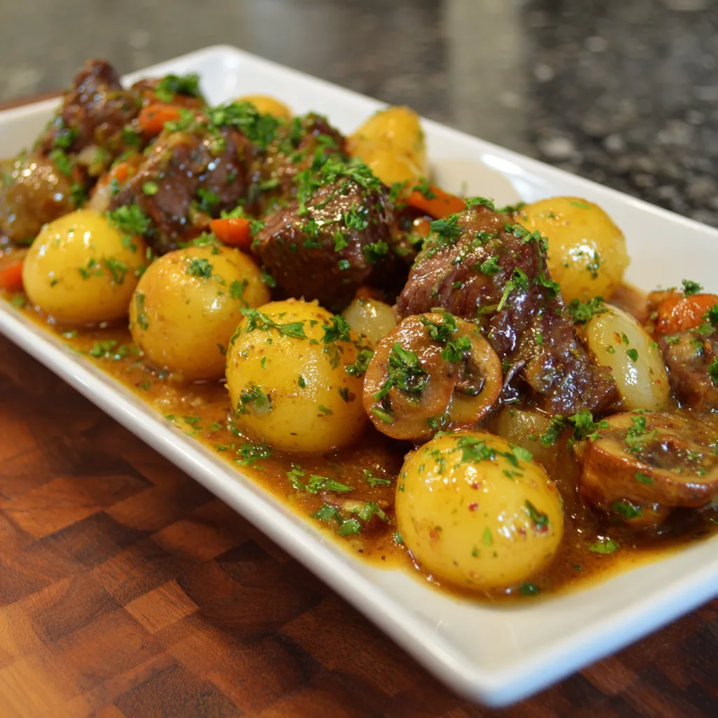 Crockpot Steak and Potato Bake – Easy Hearty Family Dinner
