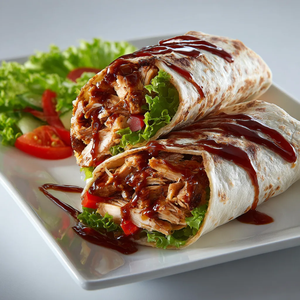 BBQ Chicken Wraps (Sweet & Smoky Dinner Idea)