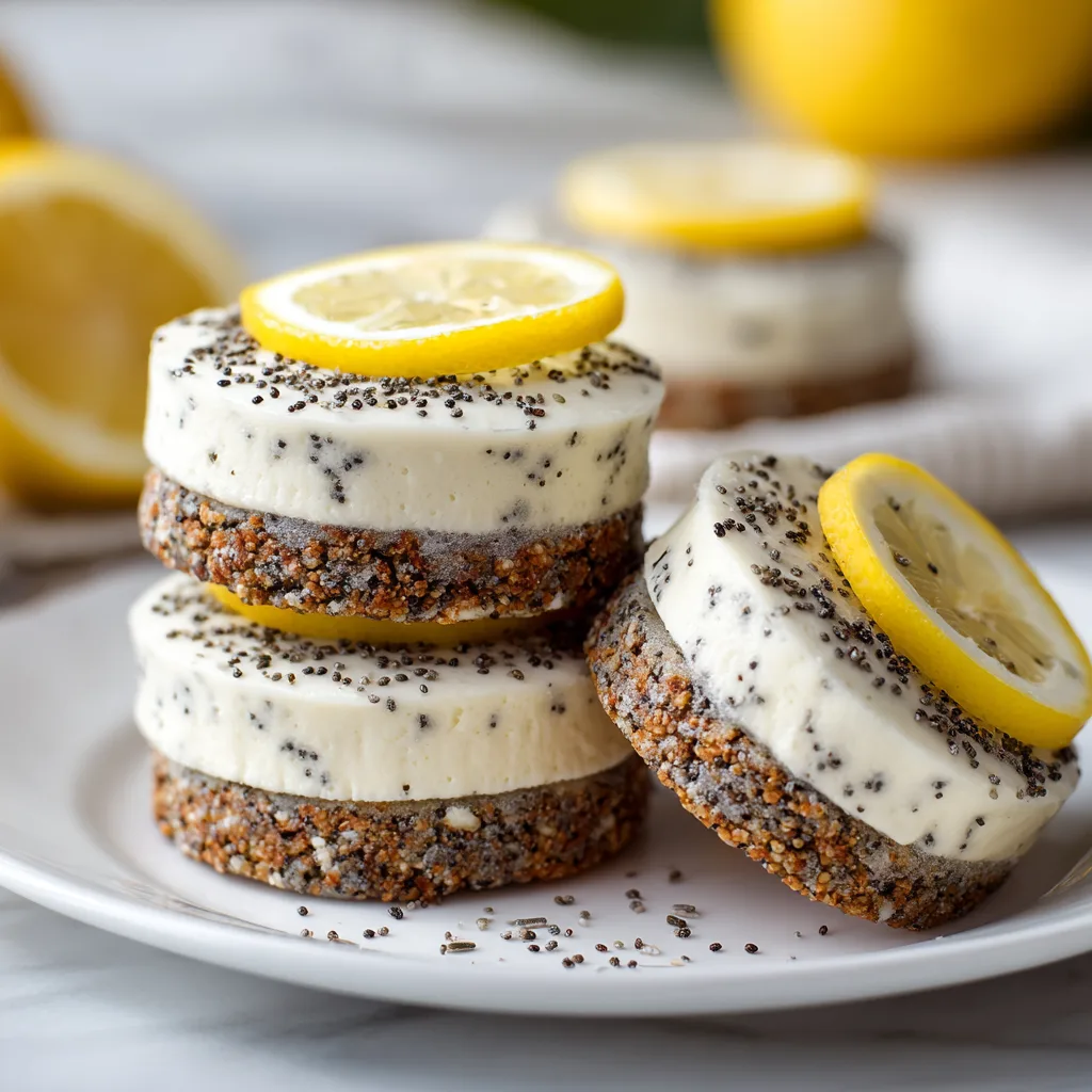 Lemon Poppy Seed Cheesecake Cookies - Soft & Creamy Dessert Recipe