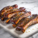 Dry Rub Grilled BBQ Ribs with Crispy Bark – Ultimate Flavor Guide