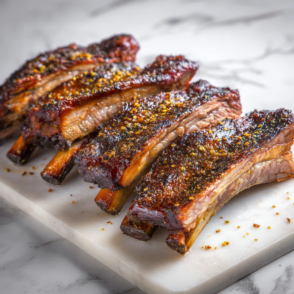 Dry Rub Grilled BBQ Ribs with Crispy Bark – Ultimate Flavor Guide