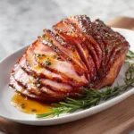 Comfort Crockpot Spiral Ham with Maple Glaze – Sweet and Savory Slow Cooker Ham Recipe