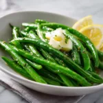 Comfort Slow Cooker Green Beans with Butter and Garlic