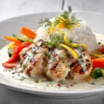 Healthy Dinner Ideas: Creamy Lemon Dill Chicken Skillet