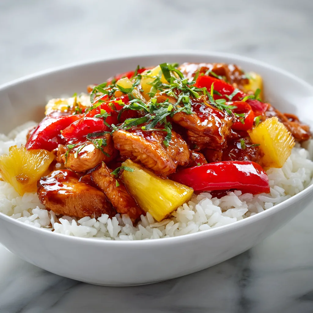 Sweet Hawaiian Crockpot Chicken – Easy Slow Cooker Comfort Food Recipe