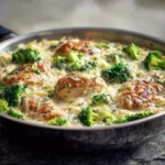 Creamy Cheesy Chicken Broccoli Orzo Recipe – Easy One Pot Dinner Idea