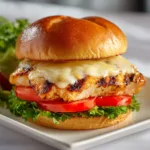 Grilled Chicken Sandwich with Cheese (Ultimate BBQ Chicken Sandwich Recipe)
