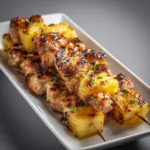 Pineapple Grilled Chicken Skewers (Sweet & Savory Tropical BBQ Recipe)