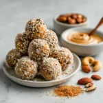Peanut Butter Protein Balls with Flaxseed: High Fiber Snack Recipe