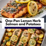 Healthy Dinner Ideas: One-Pan Lemon Herb Salmon and Potatoes