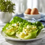 Easy High Protein Egg Salad Lettuce Wraps