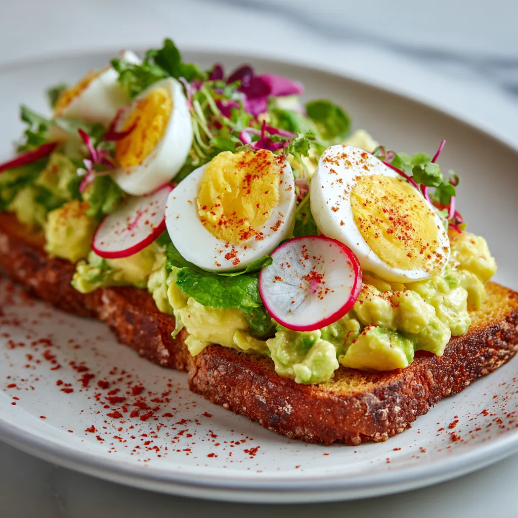 Avocado Egg Salad with Paprika – Easy Creamy High-Protein Lunch