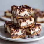 Chocolate Chip Protein Cheesecake Bars Recipe for Viral Healthy Sweet Treats