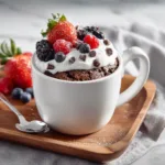 High Protein Chocolate Mug Cake Recipe for Healthy Dessert Cravings
