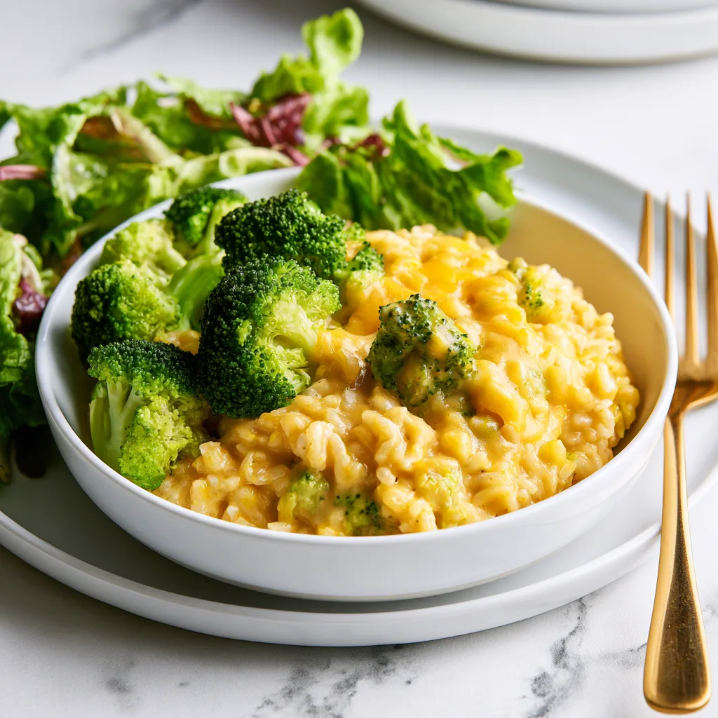 Broccoli Cheddar Brown Rice Bake – Cozy Family Dinner