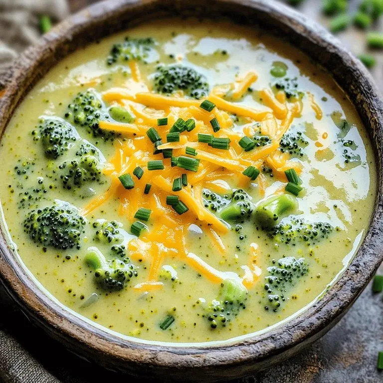 Roasted Broccoli Potato Cheddar Soup – Cozy Homemade Dinner