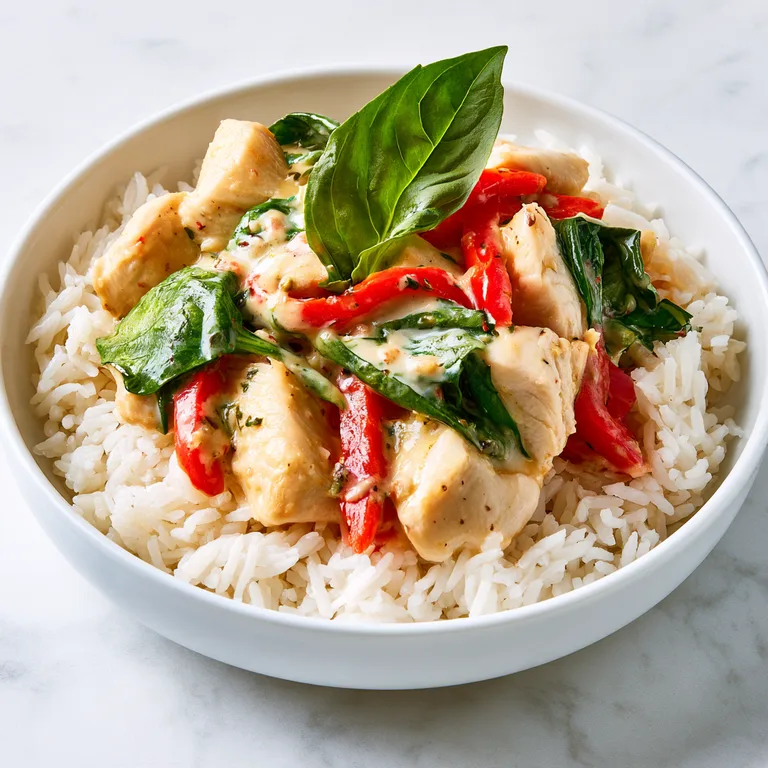 Coconut Chicken Rice Bowls with Ginger and Lime