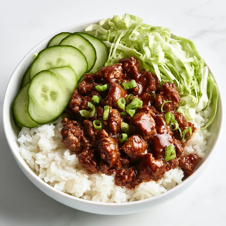 20-Minute Hot Honey Ground Beef Bowls – Easy Sweet and Spicy Dinner