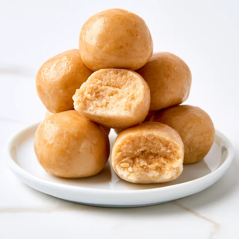 3-Ingredient Protein Cookie Dough Bites (No Bake) – Easy High-Protein Snack