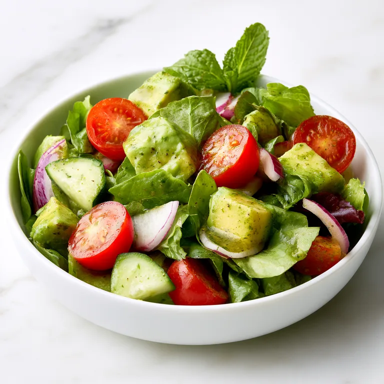 Cucumber Apple Salad with Apple Cider Vinegar Dressing – Fresh, Healthy & Crunchy
